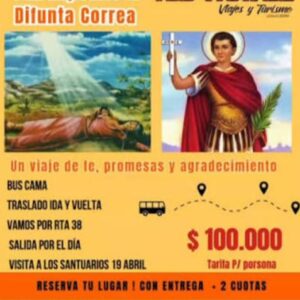 Viaje San Expedito y Difunta Correa